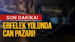 SİNOP ERFELEK YOLUNDA KAZA! 